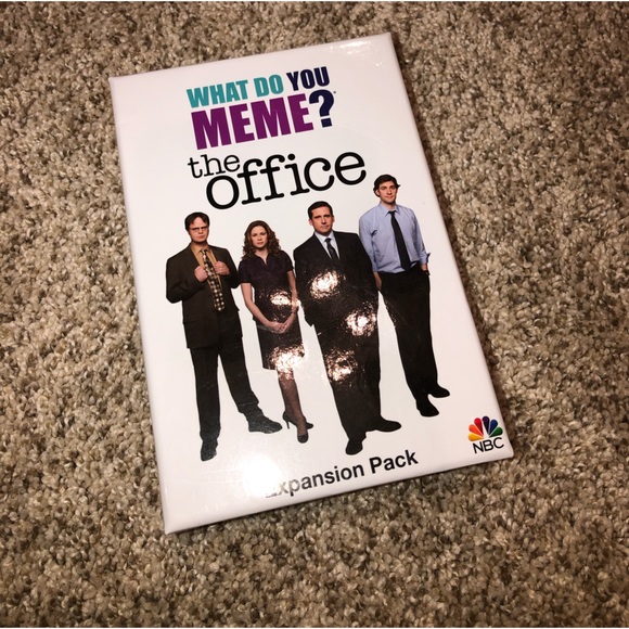 What do you meme the office board game card game in box cards expansion pack - Picture 2 of 7